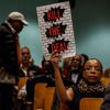 Crown Heights Residents Protest Development At Bedford-Union Armory